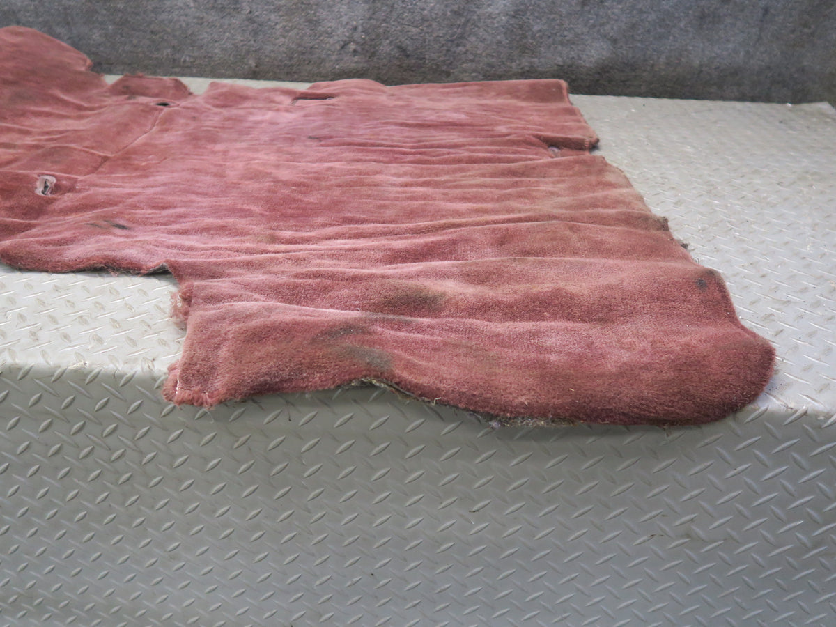 84-89 Nissan Z31 300ZX 2+0 Rear Trunk Floor MAT Carpet Cover RED OEM