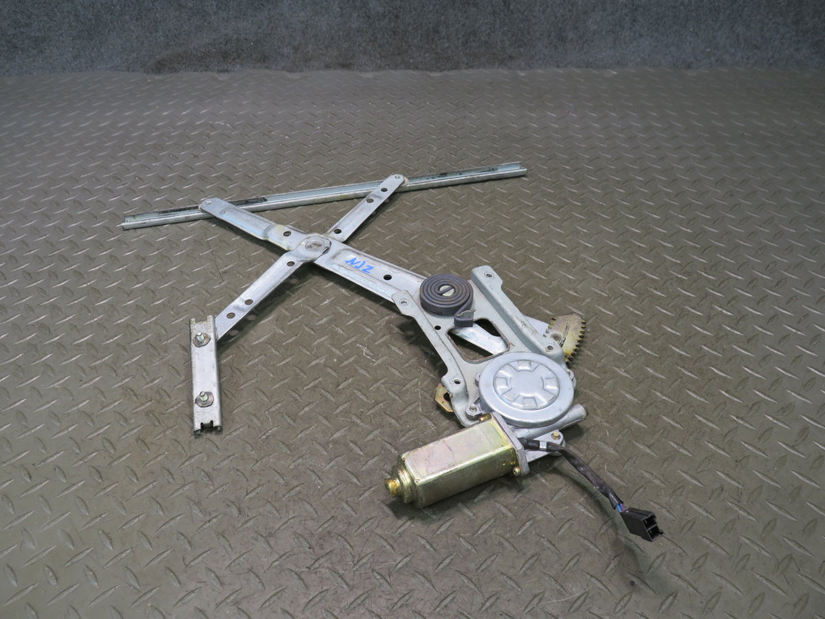 84-89 Nissan Z31 300ZX 2+0 Left Driver Door Window Regulator w Motor OEM