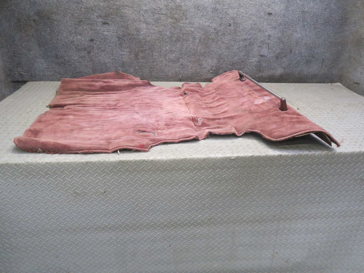 84-89 Nissan Z31 300ZX 2+0 Rear Trunk Floor MAT Carpet Cover RED OEM