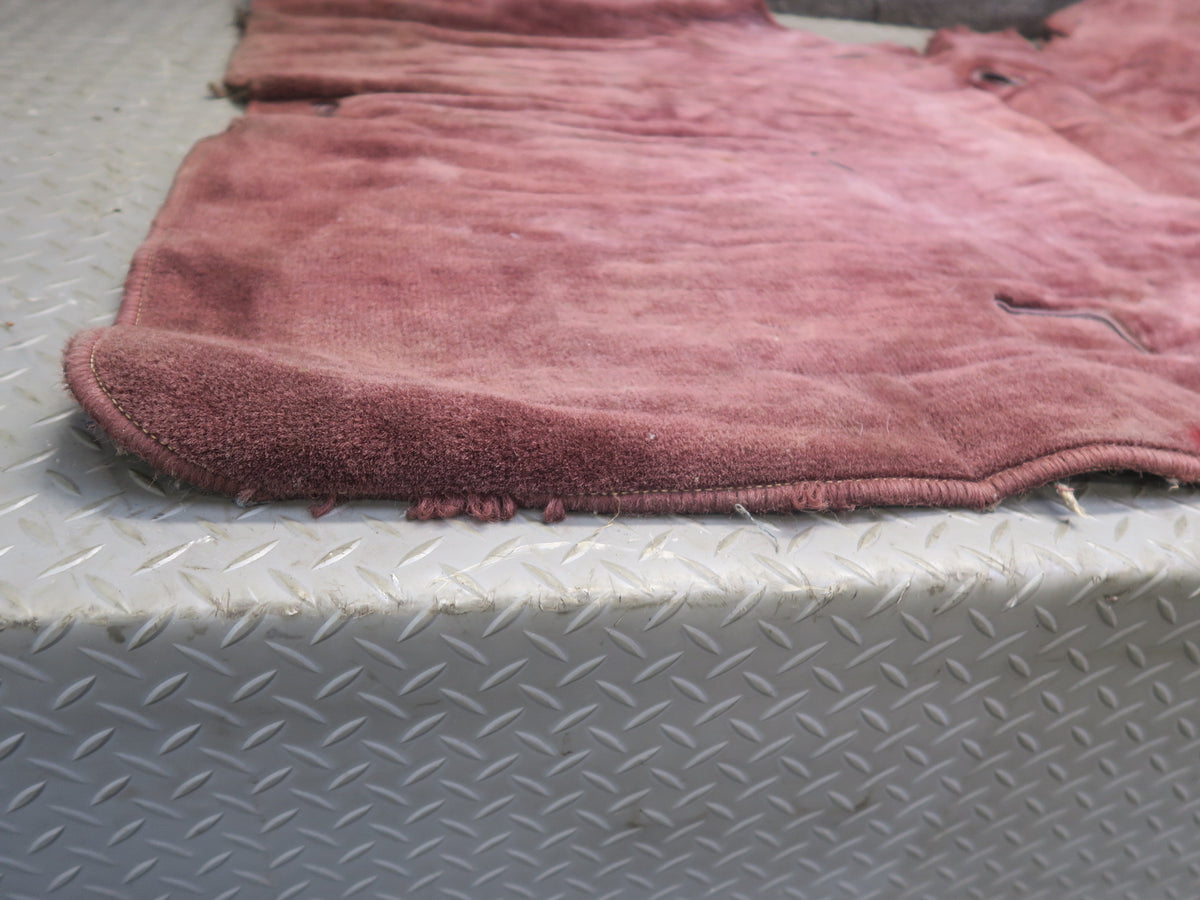 84-89 Nissan Z31 300ZX 2+0 Rear Trunk Floor MAT Carpet Cover RED OEM