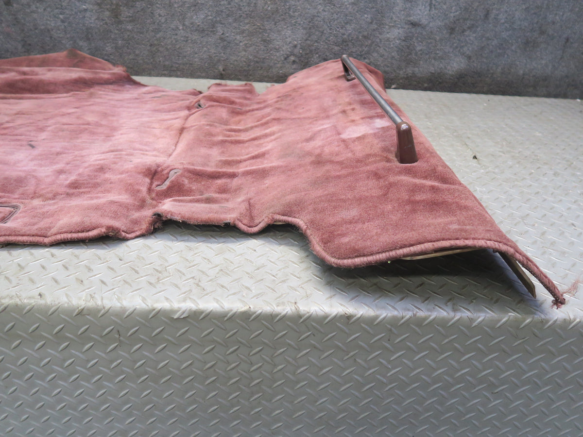 84-89 Nissan Z31 300ZX 2+0 Rear Trunk Floor MAT Carpet Cover RED OEM