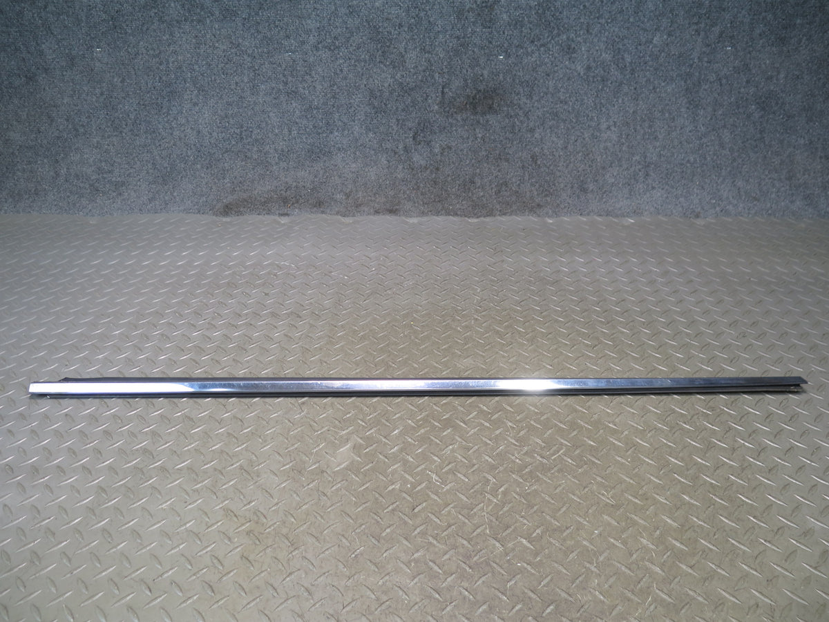 87-89 Nissan Z31 300ZX 2+0 Set of 2 Door Chrome Trim Molding Cover OEM