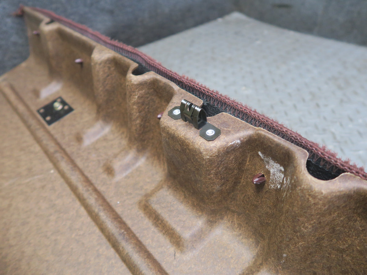 84-89 Nissan Z31 300ZX 2+0 Rear Trunk Floor MAT Carpet Cover RED OEM
