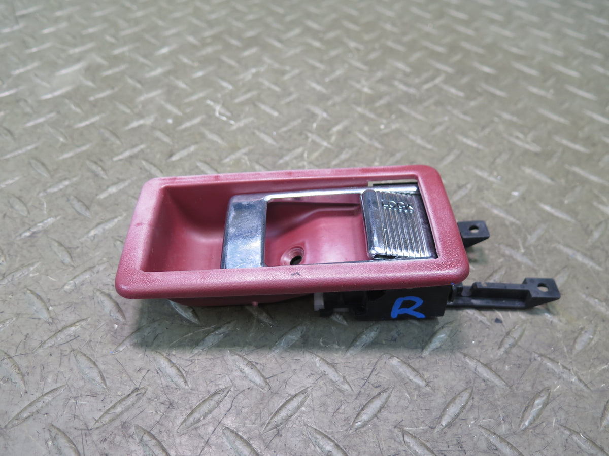 84-89 Nissan Z31 300ZX Front Right Passenger Door Interior Handle RED OEM