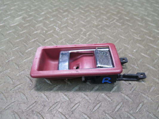 84-89 Nissan Z31 300ZX Front Right Passenger Door Interior Handle RED OEM