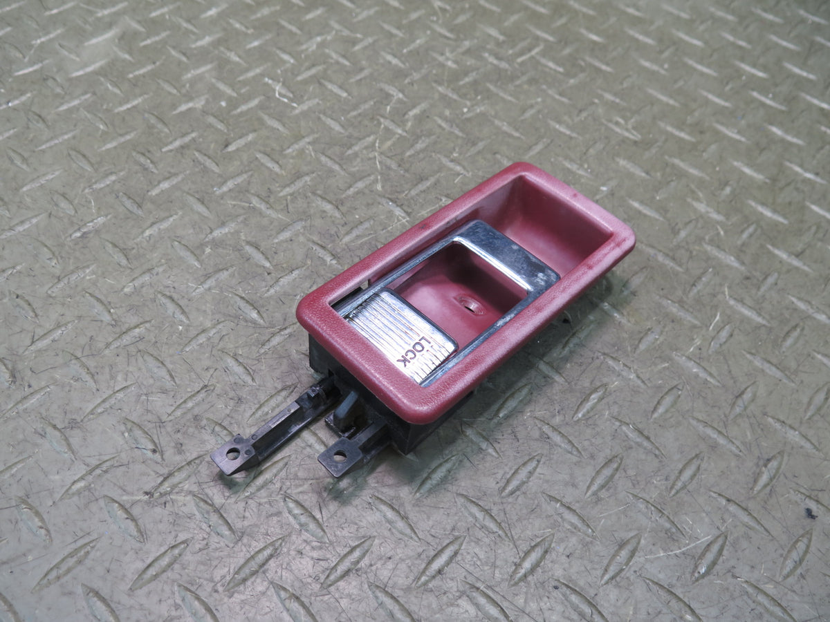 84-89 Nissan Z31 300ZX Front Right Passenger Door Interior Handle RED OEM
