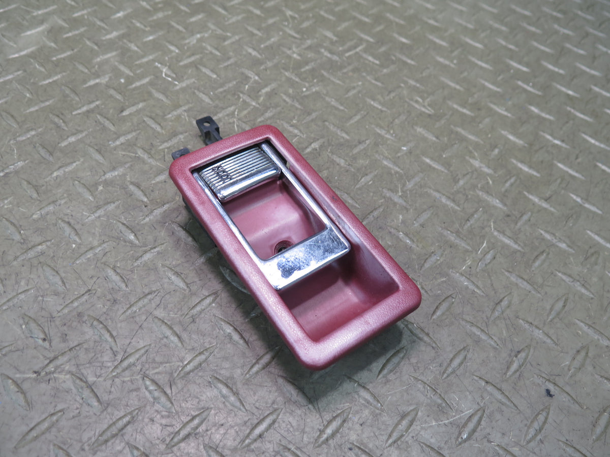 84-89 Nissan Z31 300ZX Front Right Passenger Door Interior Handle RED OEM
