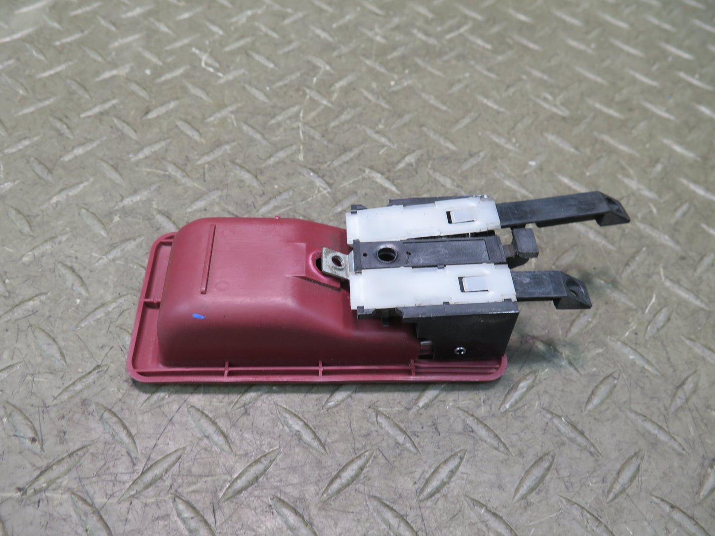 84-89 Nissan Z31 300ZX Front Right Passenger Door Interior Handle RED OEM