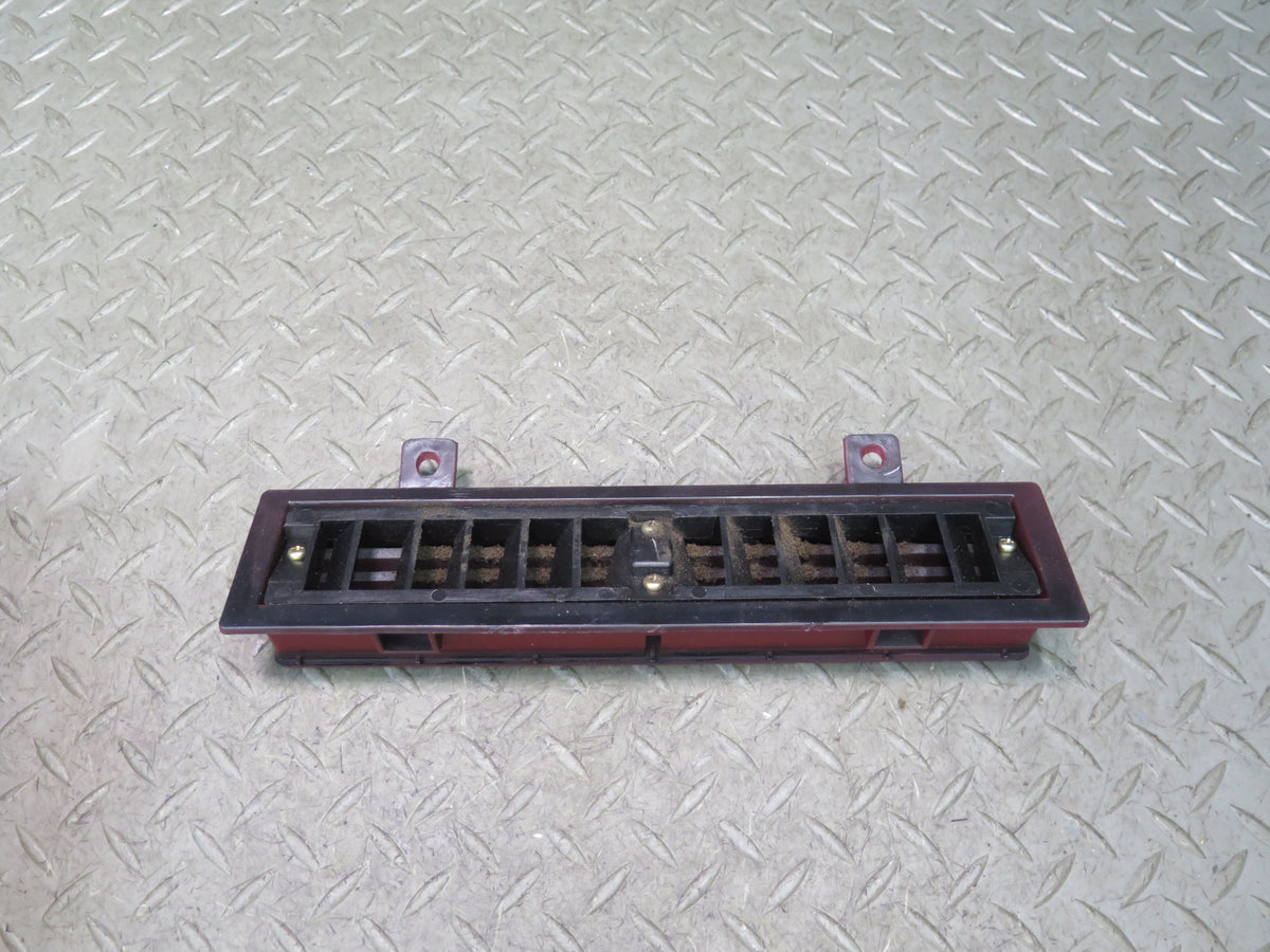 85-87 Nissan Z31 300ZX Set of 5 Dash Left Right Center A/C Air Vent RED OEM