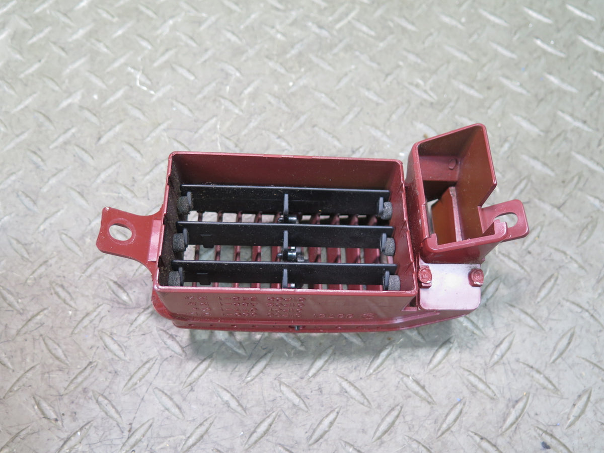 85-87 Nissan Z31 300ZX Set of 5 Dash Left Right Center A/C Air Vent RED OEM