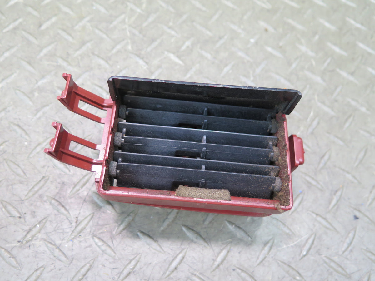 85-87 Nissan Z31 300ZX Set of 5 Dash Left Right Center A/C Air Vent RED OEM