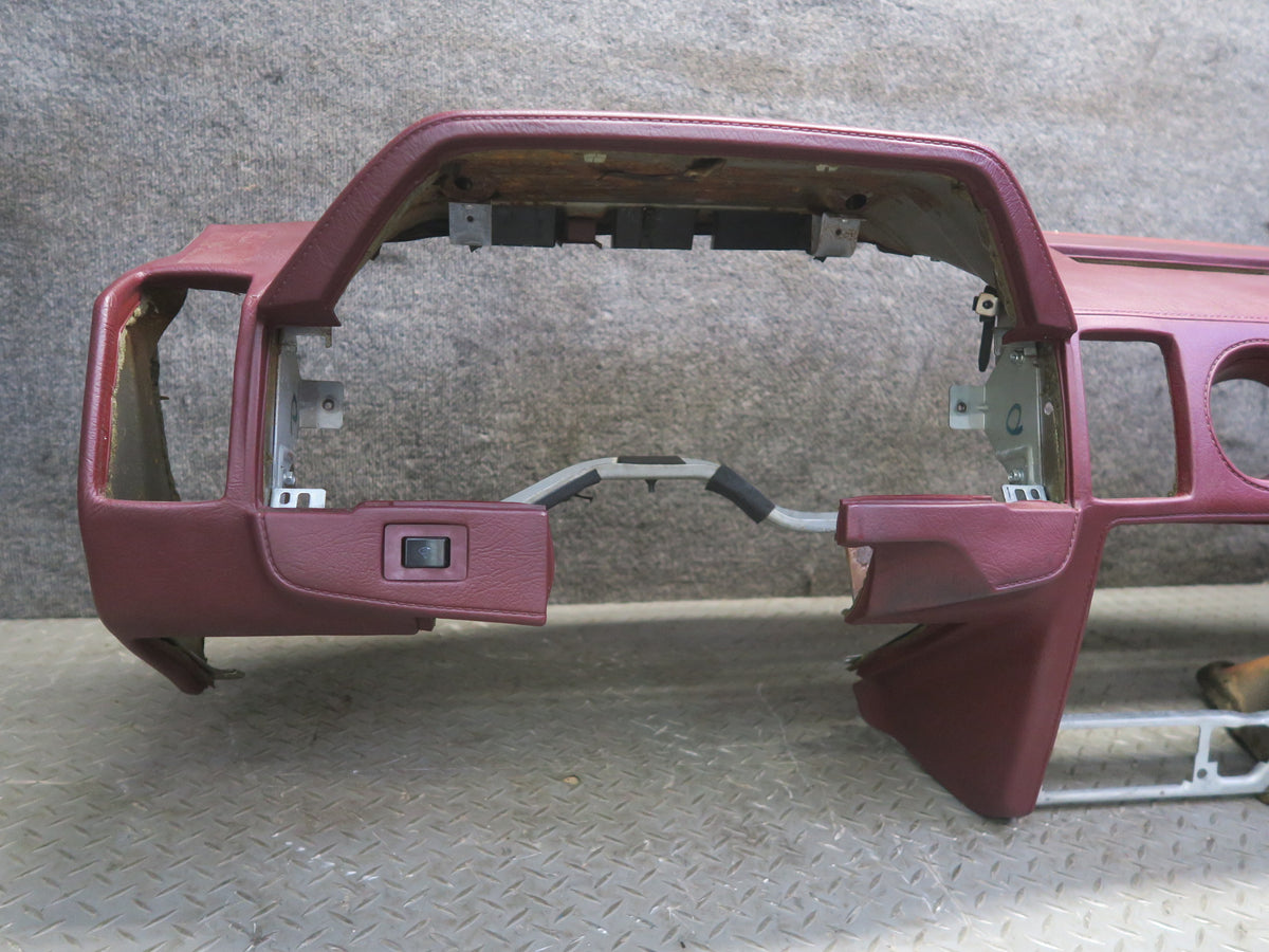 85-87 Nissan Z31 300ZX NA Dashboard Dash Instrument Trim Panel Cover RED OEM