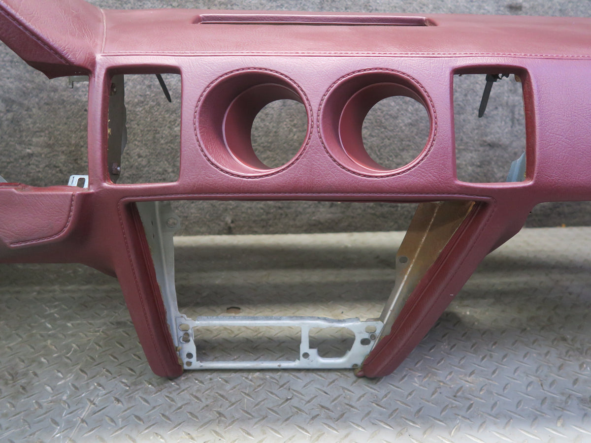 85-87 Nissan Z31 300ZX NA Dashboard Dash Instrument Trim Panel Cover RED OEM