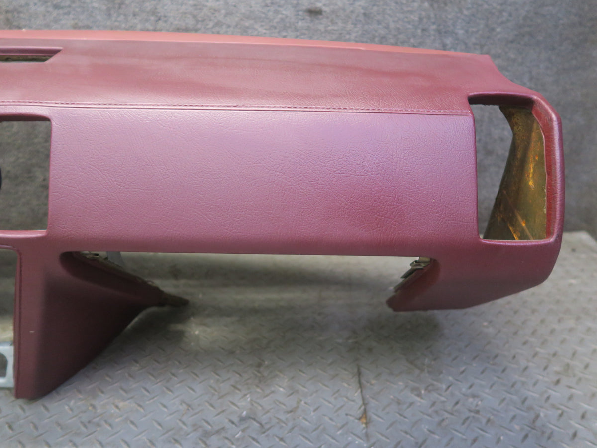 85-87 Nissan Z31 300ZX NA Dashboard Dash Instrument Trim Panel Cover RED OEM