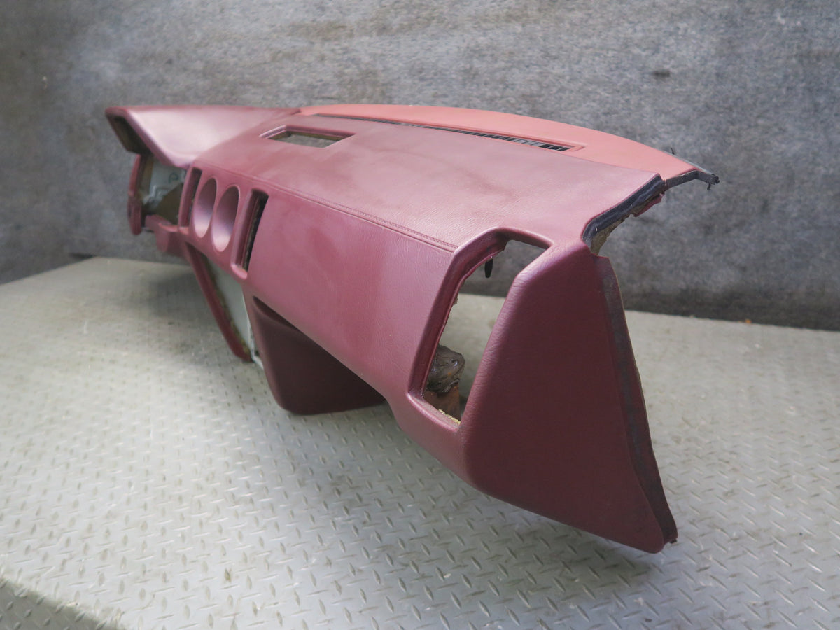 85-87 Nissan Z31 300ZX NA Dashboard Dash Instrument Trim Panel Cover RED OEM
