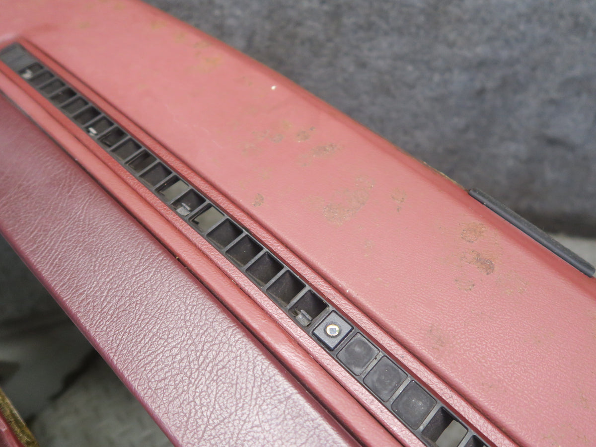 85-87 Nissan Z31 300ZX NA Dashboard Dash Instrument Trim Panel Cover RED OEM