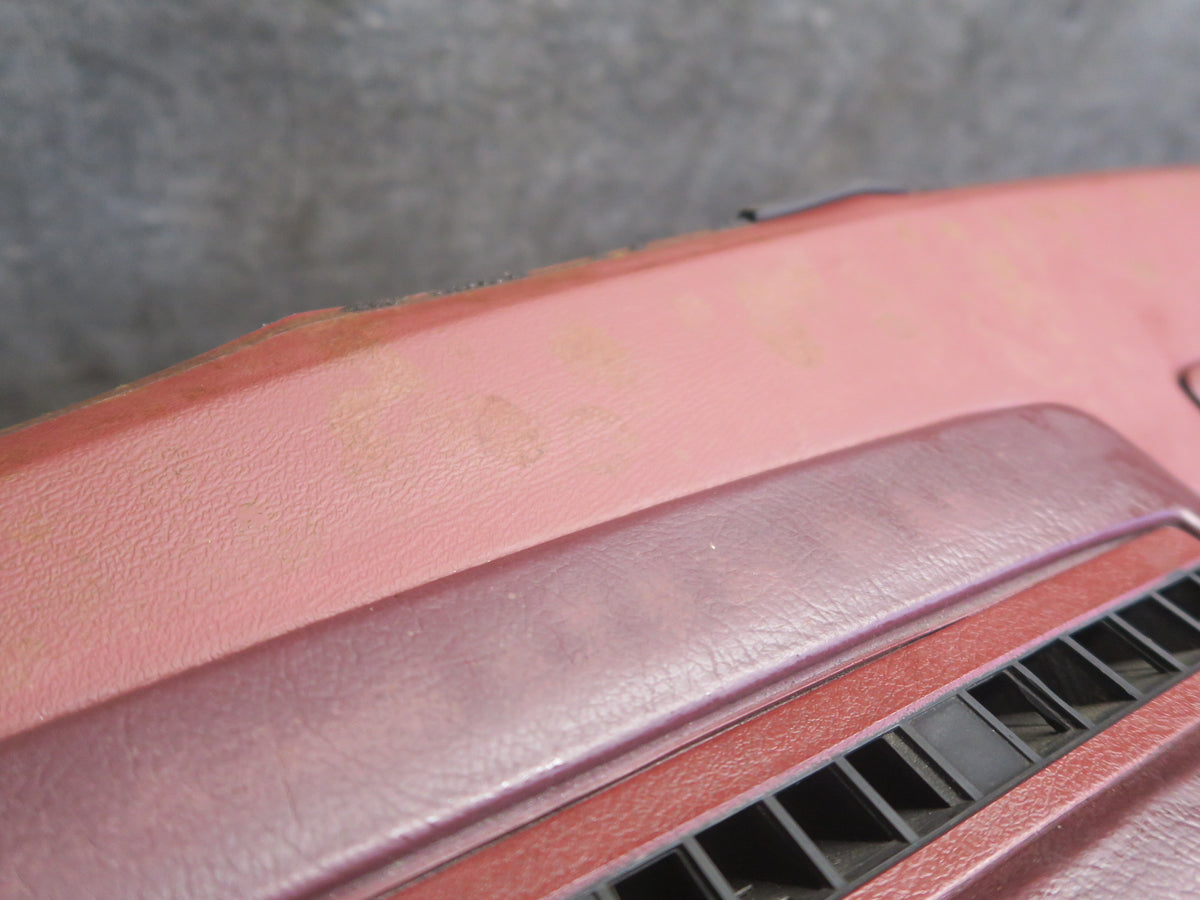 85-87 Nissan Z31 300ZX NA Dashboard Dash Instrument Trim Panel Cover RED OEM