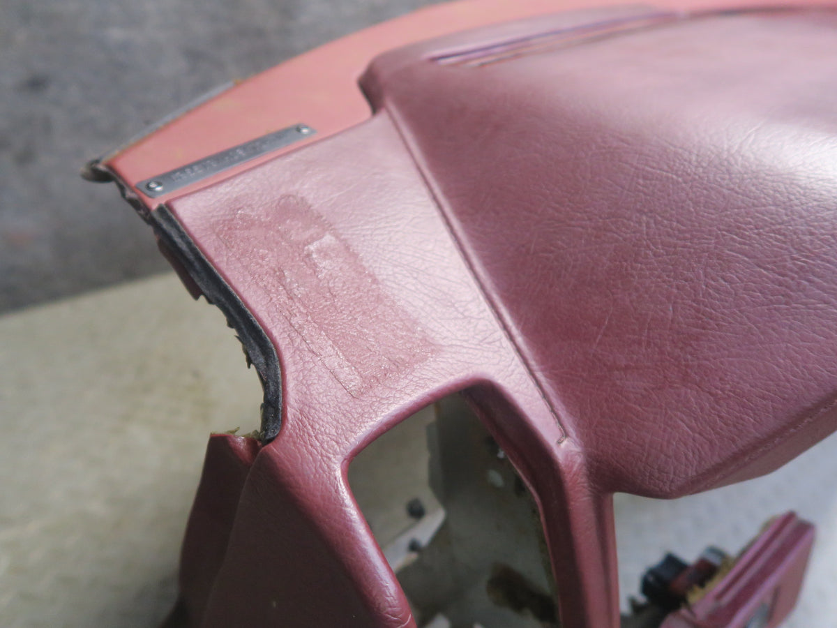 85-87 Nissan Z31 300ZX NA Dashboard Dash Instrument Trim Panel Cover RED OEM