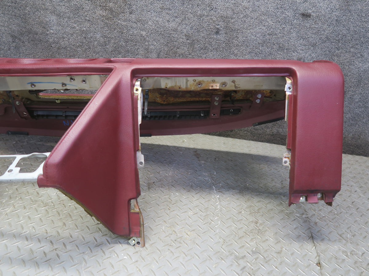 85-87 Nissan Z31 300ZX NA Dashboard Dash Instrument Trim Panel Cover RED OEM