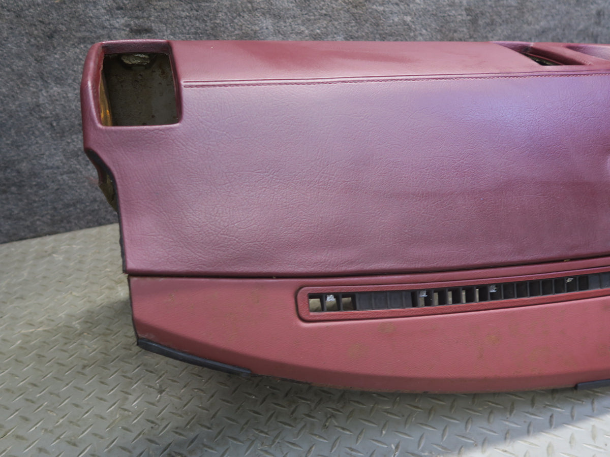 85-87 Nissan Z31 300ZX NA Dashboard Dash Instrument Trim Panel Cover RED OEM