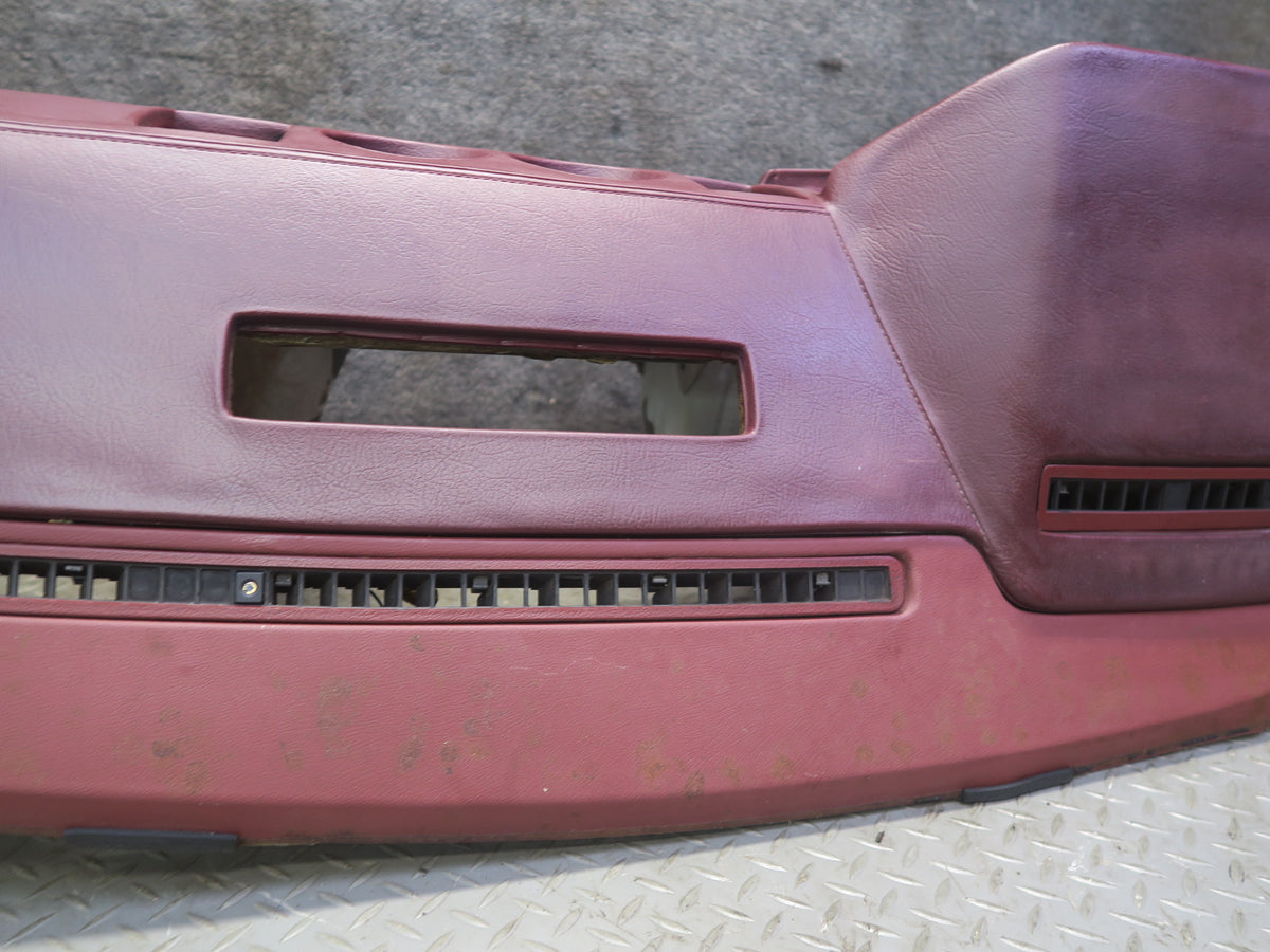 85-87 Nissan Z31 300ZX NA Dashboard Dash Instrument Trim Panel Cover RED OEM