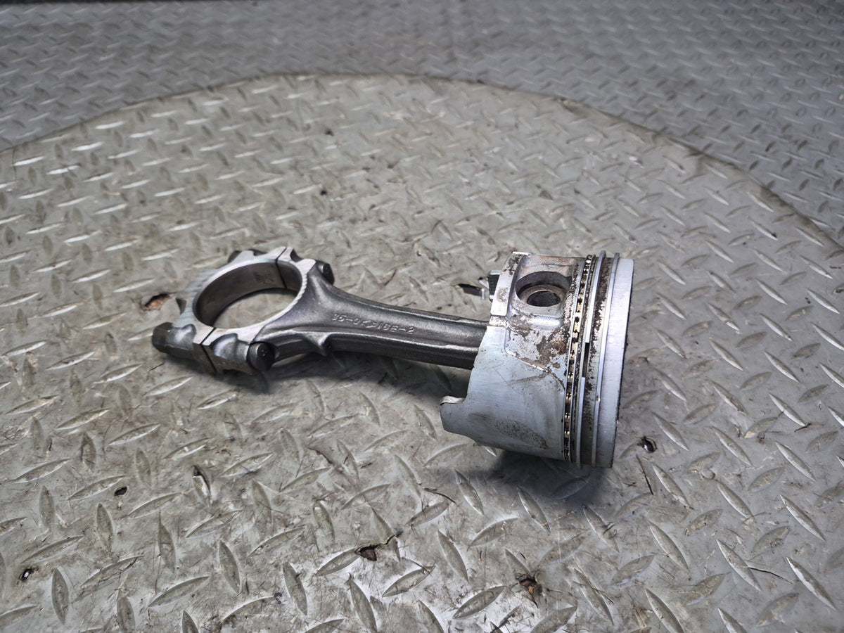 84-86 Nissan Z31 300ZX VG30E NA Set of 6 Engine Piston w Connecting Rod OEM