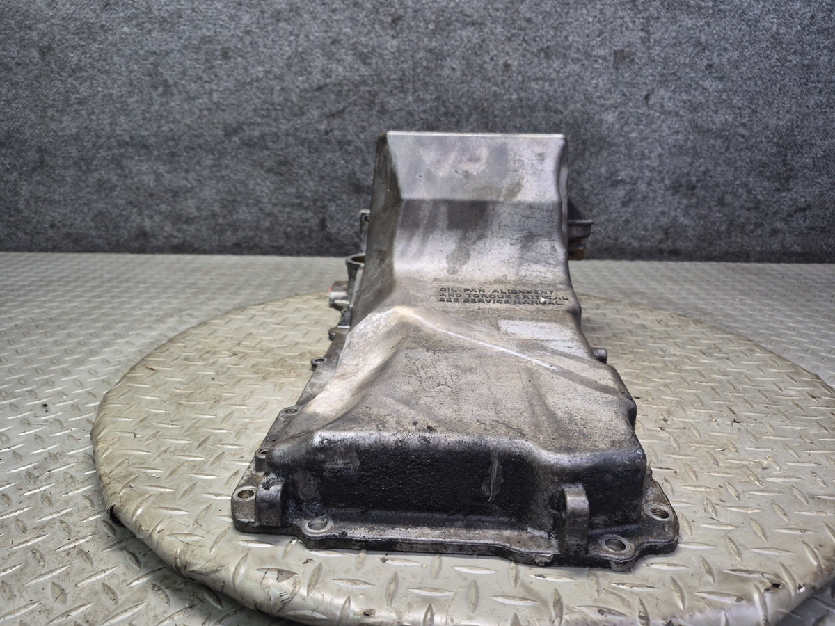 2003-2007 Hummer H2 6.0L LQ4 Engine Motor Lower Oil Pan 12577396