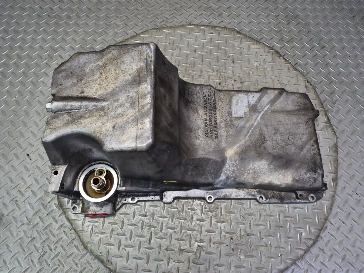 2003-2007 Hummer H2 6.0L LQ4 Engine Motor Lower Oil Pan 12577396
