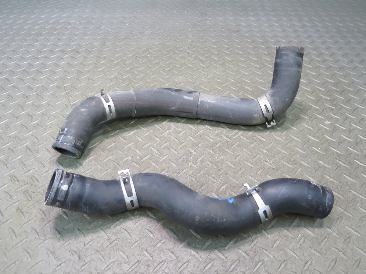 87-89 Nissan Z31 VG30E 300ZX Set of 2 Engine Radiator Coolant Hose Pipe Line OEM