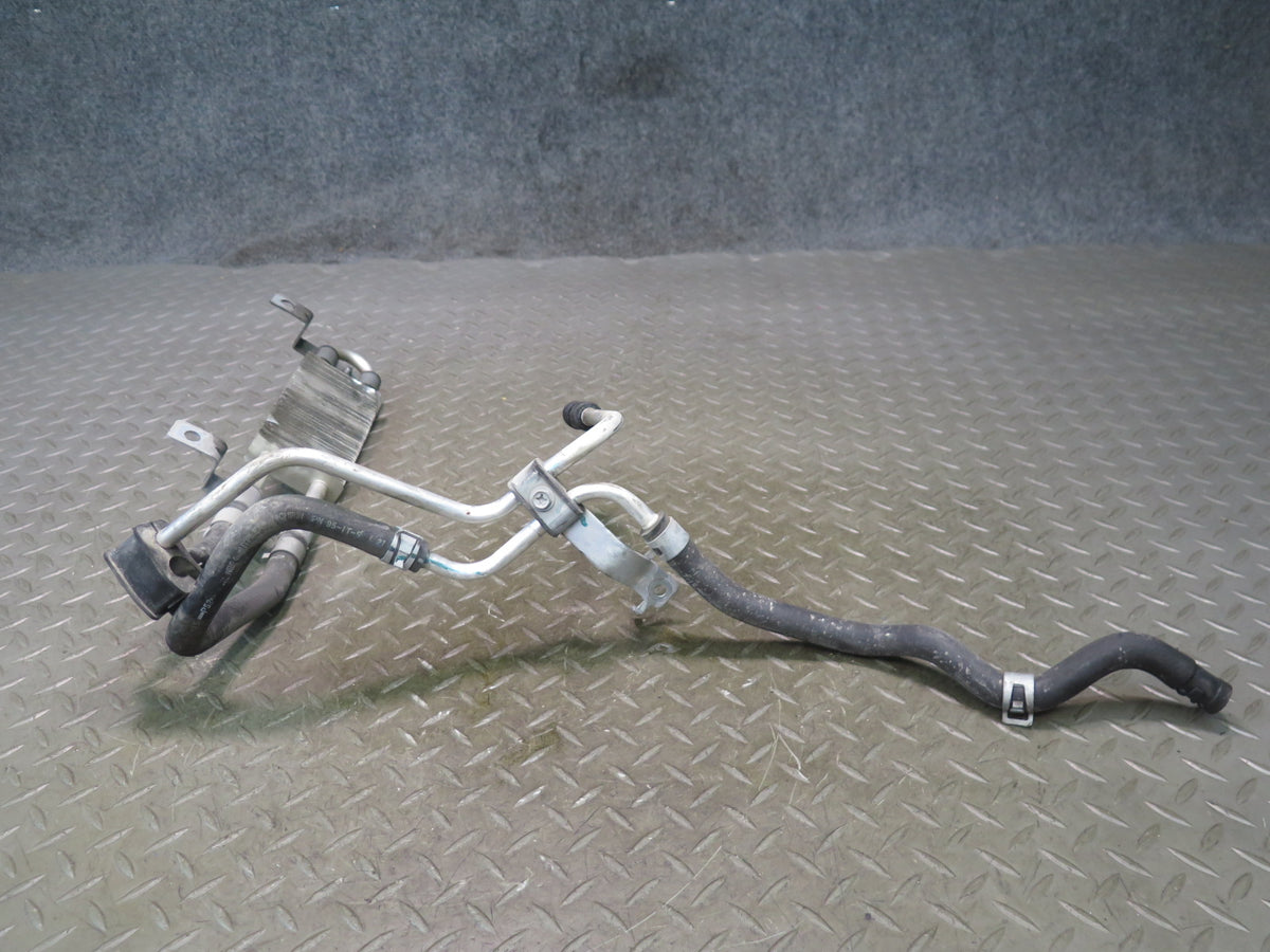 09-20 Nissan Z34 370Z Power Steering Oil Cooler Heat Exchanger w Hoses OEM
