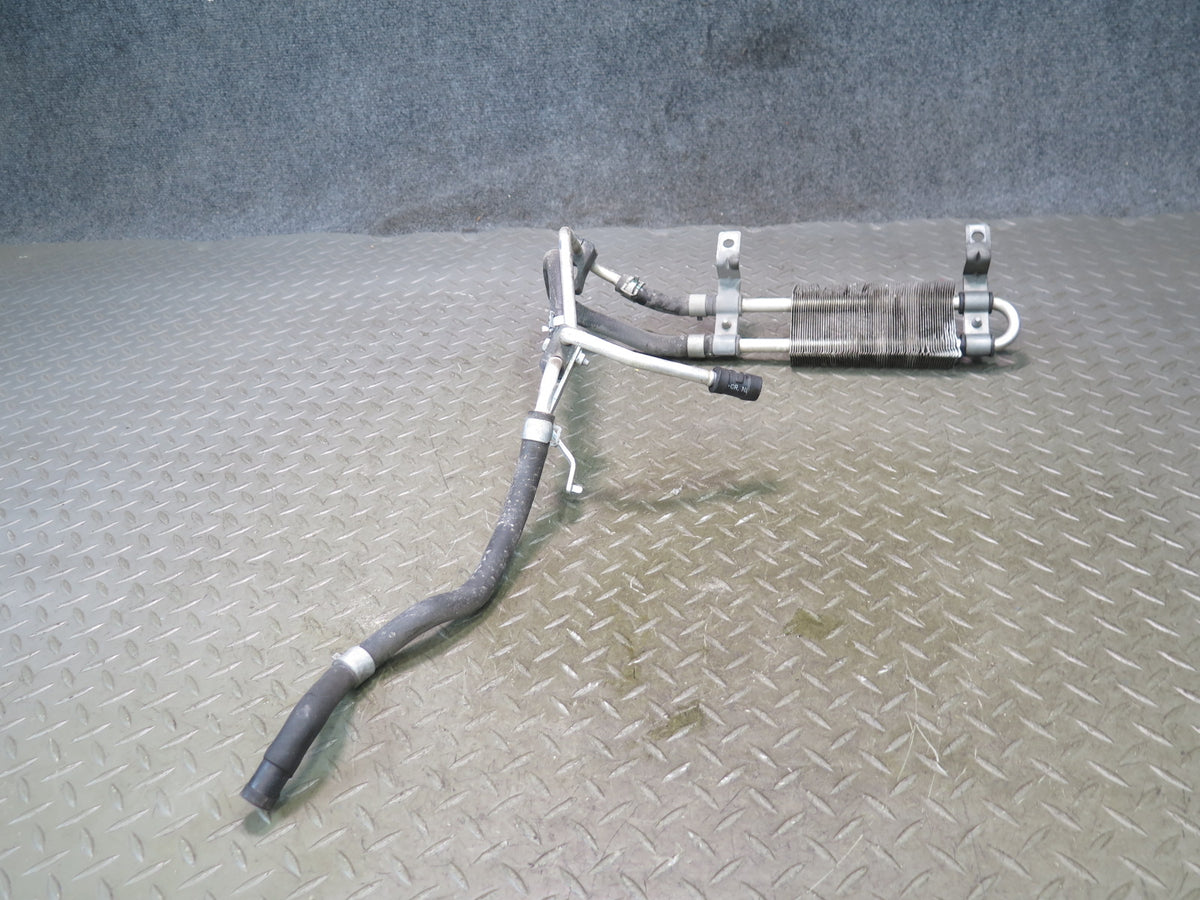 09-20 Nissan Z34 370Z Power Steering Oil Cooler Heat Exchanger w Hoses OEM