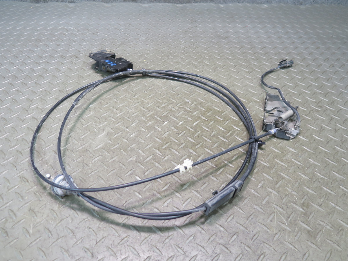 09-20 Nissan Z34 370Z Front Left & Right Hood Lock Latch Release Cable Set OEM