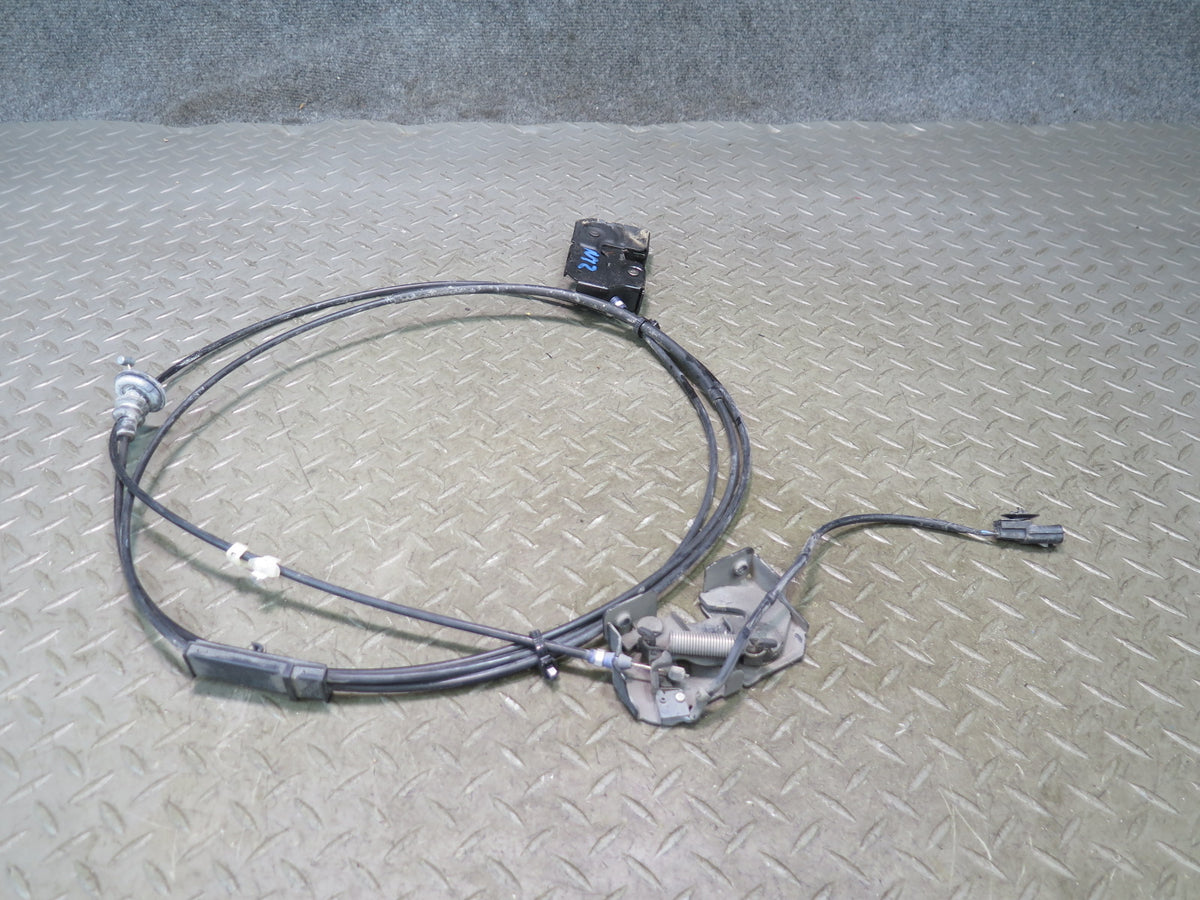09-20 Nissan Z34 370Z Front Left & Right Hood Lock Latch Release Cable Set OEM