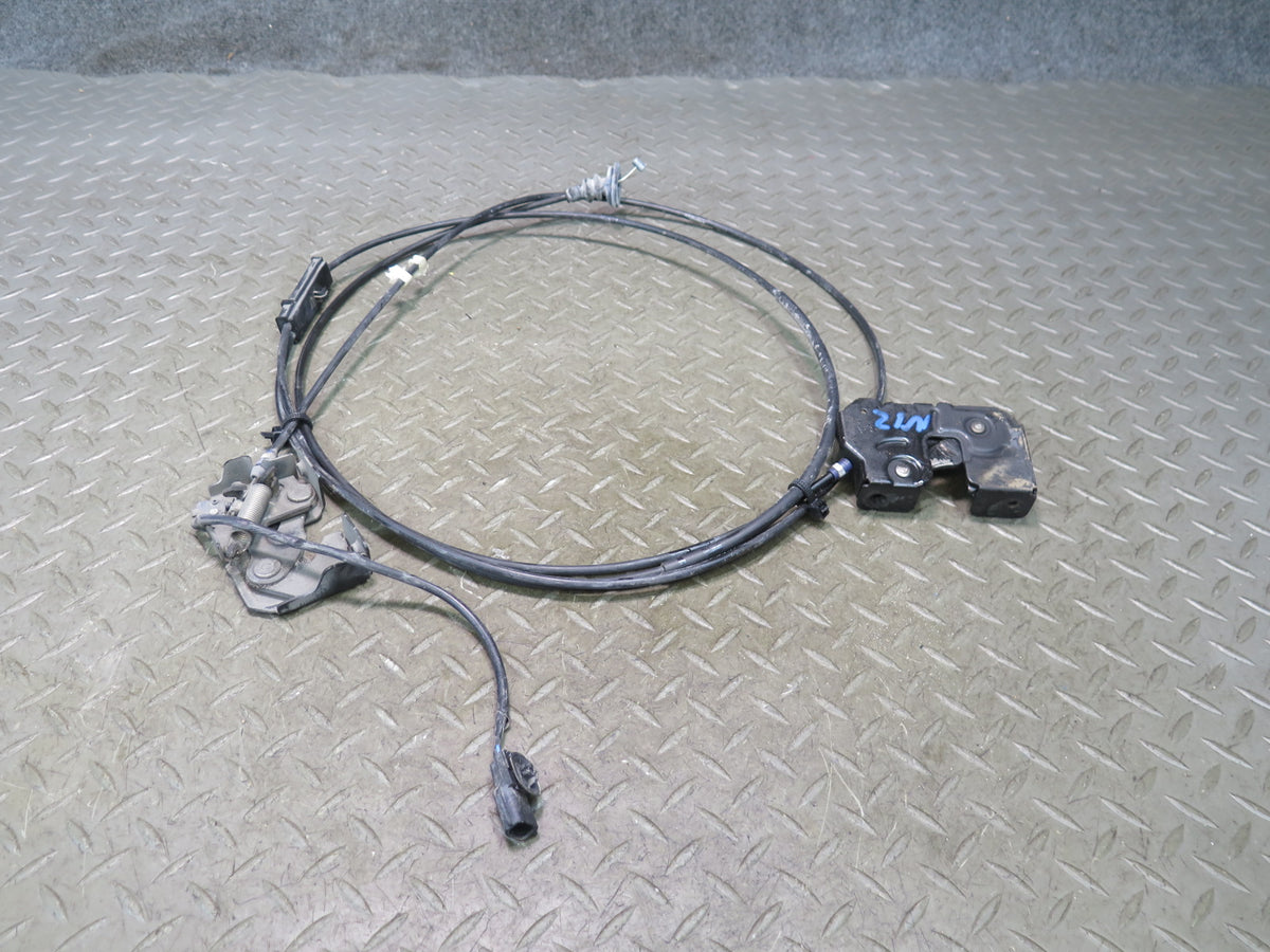 09-20 Nissan Z34 370Z Front Left & Right Hood Lock Latch Release Cable Set OEM