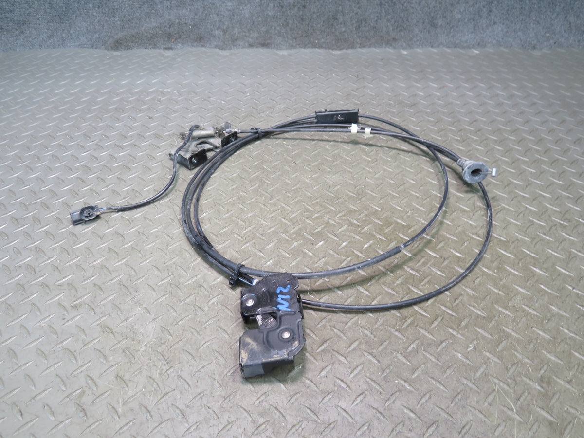 09-20 Nissan Z34 370Z Front Left & Right Hood Lock Latch Release Cable Set OEM