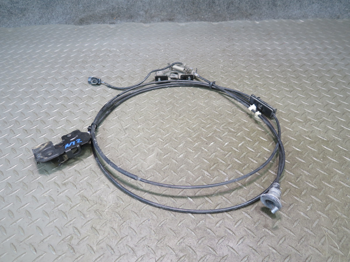 09-20 Nissan Z34 370Z Front Left & Right Hood Lock Latch Release Cable Set OEM