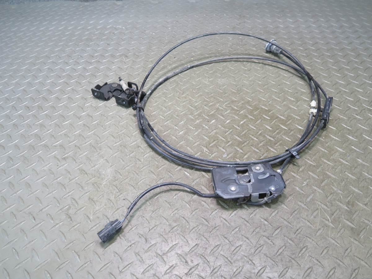 09-20 Nissan Z34 370Z Front Left & Right Hood Lock Latch Release Cable Set OEM