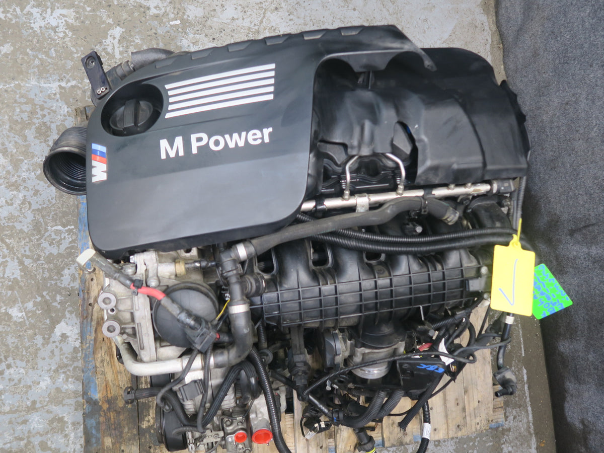 2015-2020 BMW F82 F83 M4 3.0L S55 Complet Engine Motor w Turbo 94k Miles