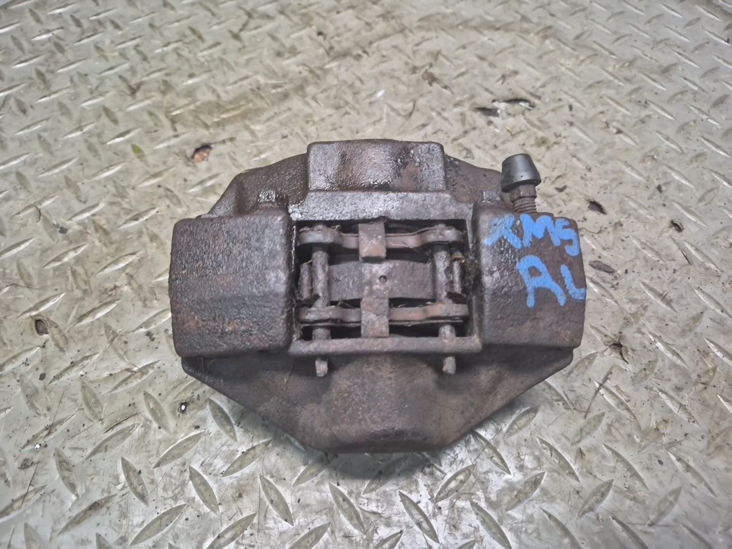86-91 Mercedes W126 560SEL Set of 2 Rear Left & Right Brake Caliper 107K OEM