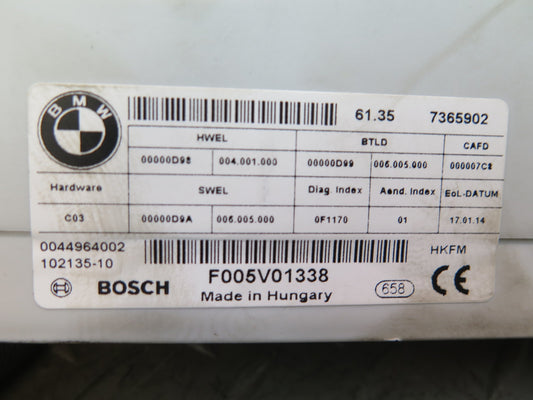 2011-2016 BMW F07 F10 F11 M5 Rear Trunk Lid Tailgate Control Module 7365902
