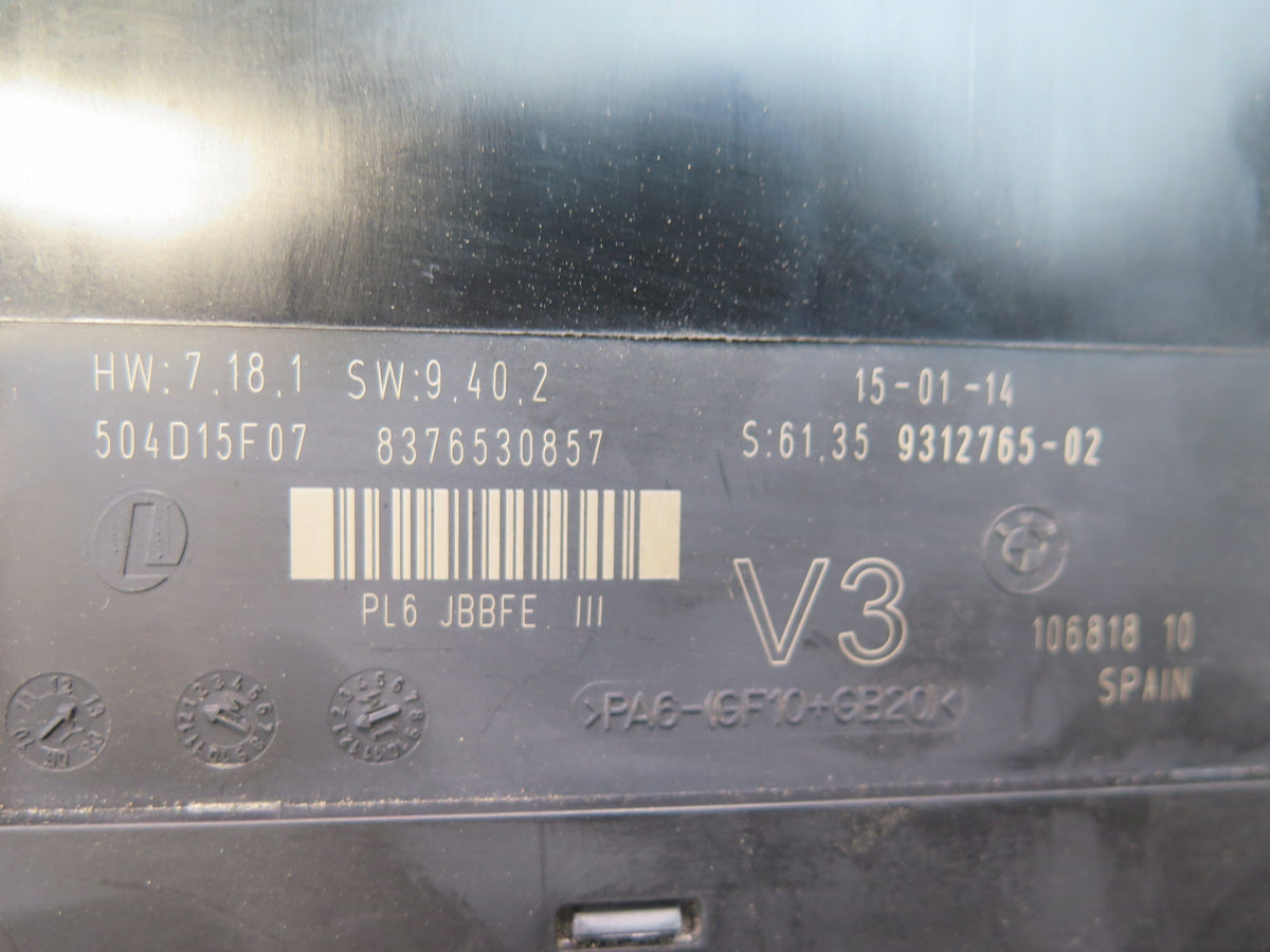 2011-2016 BMW F10 M5 Body Control Module BCM BCU 9312765