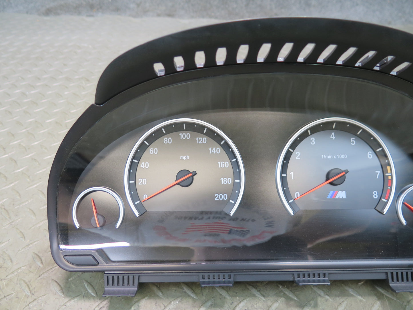 2012-2014 BMW F10 M5 Instrument Cluster Gauge Speedometer 7851243