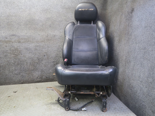 2005 Dodge RAM SRT10 Crew CAB DR Front & Rear Sport Leather Suede Seat Set Dmgd