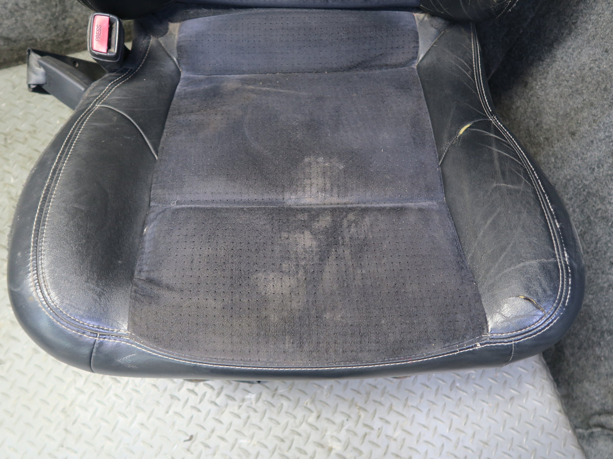 2005 Dodge RAM SRT10 Crew CAB DR Front & Rear Sport Leather Suede Seat Set Dmgd