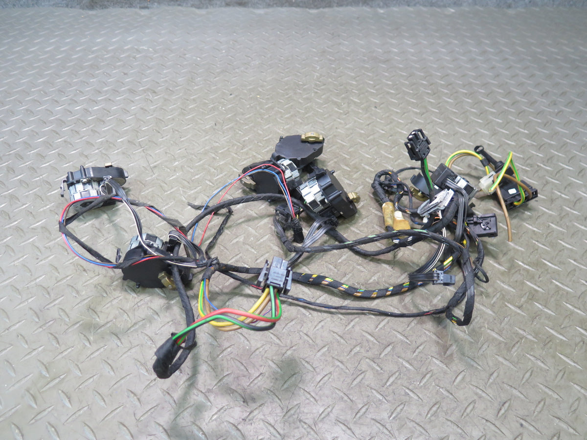 97-99 BMW E39 540i Set of 6 A/C Heater Flap Door Actuator Motor Wiring Set OEM