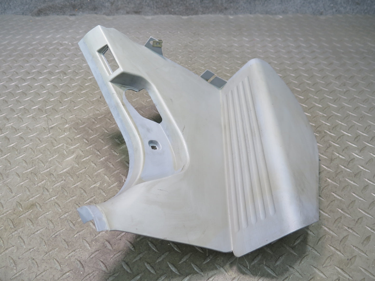 97-03 BMW E39 540i Front Left Foot Rest Trim Cover Panel Gray 8159517 OEM