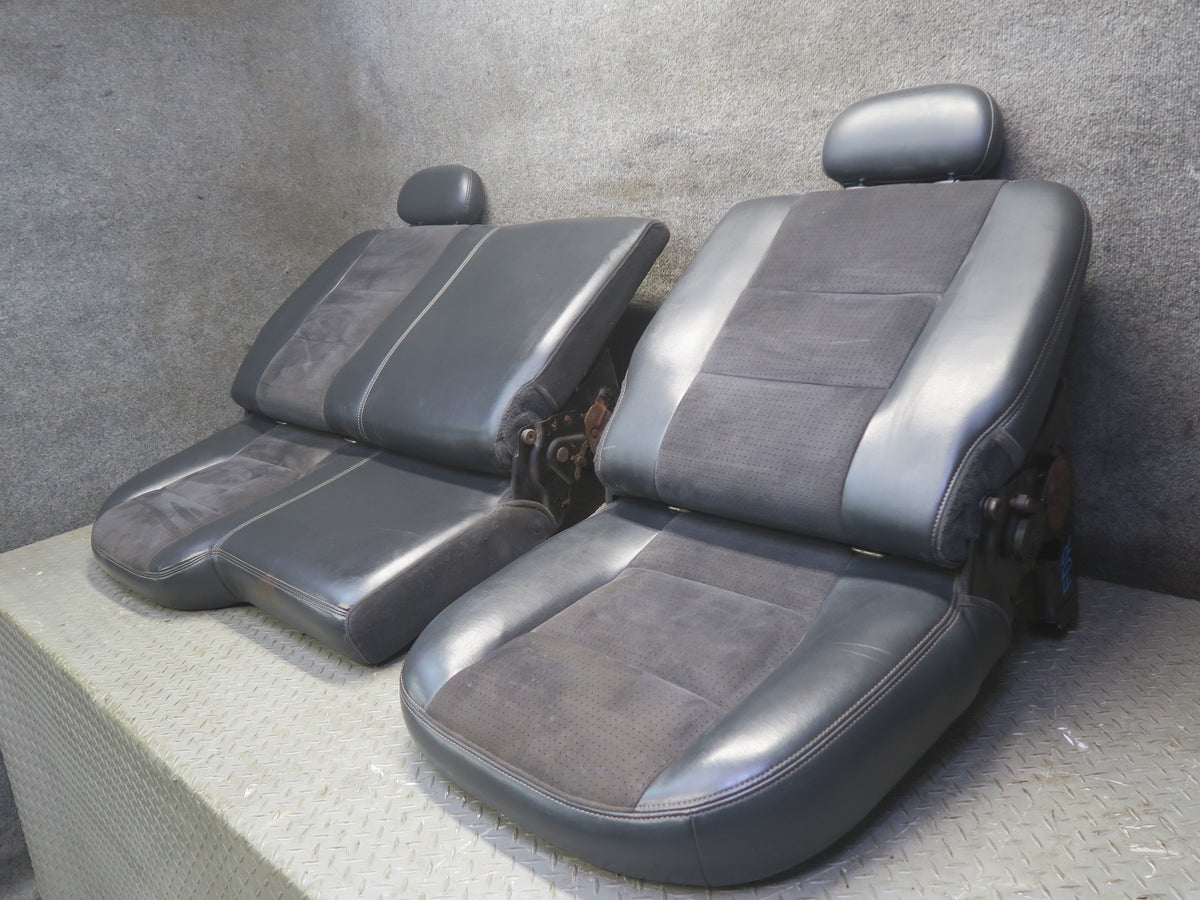 2005 Dodge RAM SRT10 Crew CAB DR Front & Rear Sport Leather Suede Seat Set Dmgd