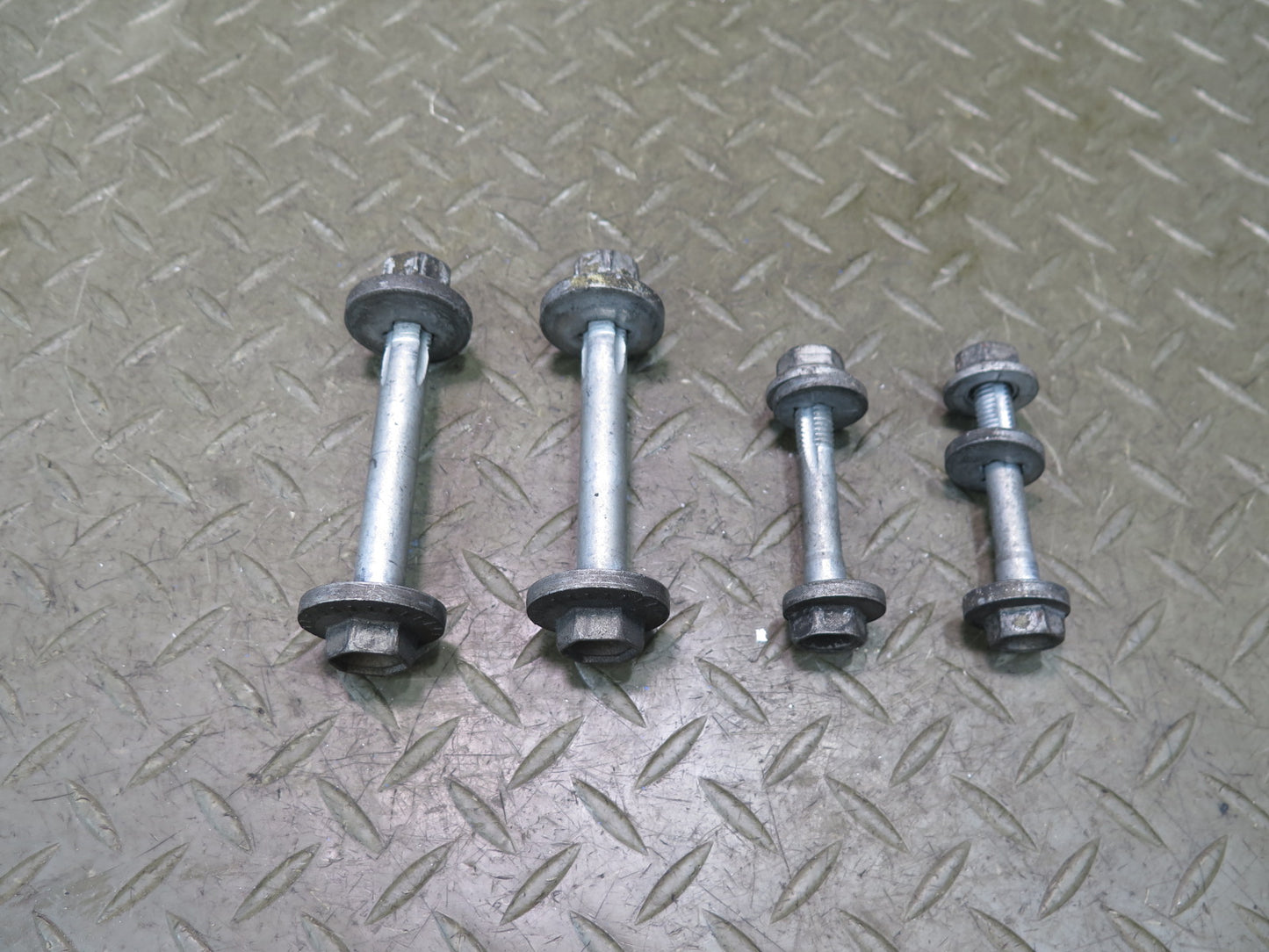 97-03 BMW E39 540i Set of 4 Rear Suspension Eccentric Camber Bolts OEM