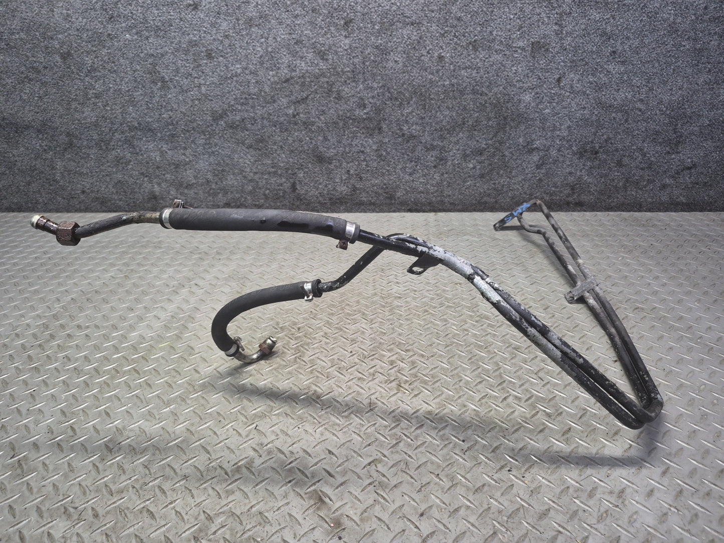 86-91 Mercedes W126 560SEL Power Steering Oil Cooler Line 107K Miles OEM