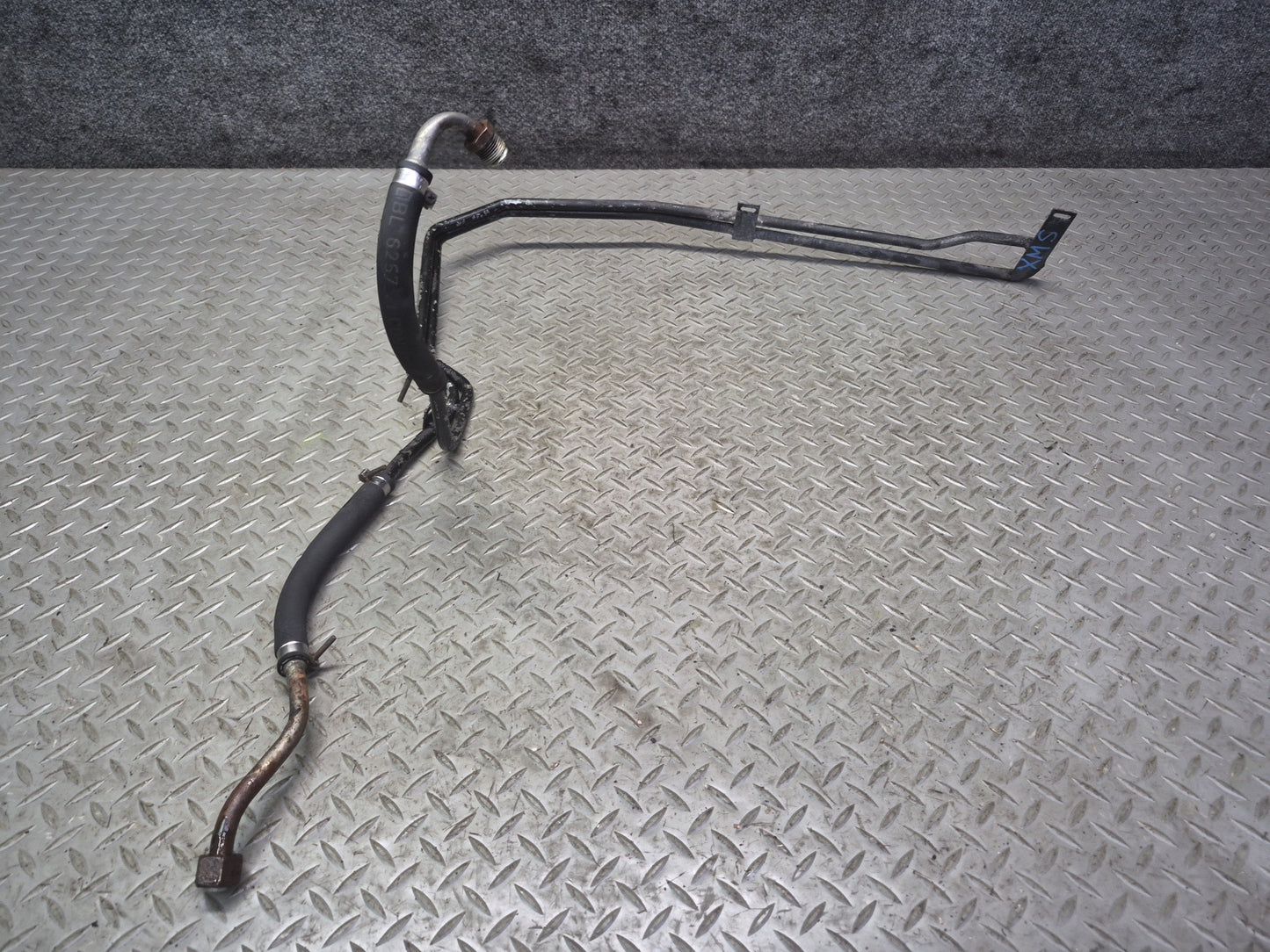 86-91 Mercedes W126 560SEL Power Steering Oil Cooler Line 107K Miles OEM